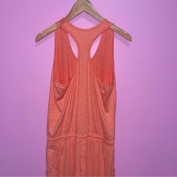 ZYIA Jumpsuit Women's Size‎ Medium Coral Orange One-Piece Buttery-Soft Stretch - Picture 10 of 15
